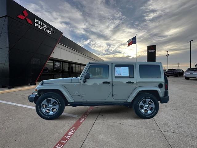 2018 Jeep Wrangler JK Unlimited Sahara 4x4