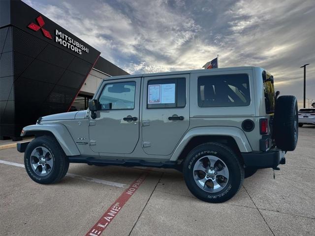 2018 Jeep Wrangler JK Unlimited Sahara 4x4