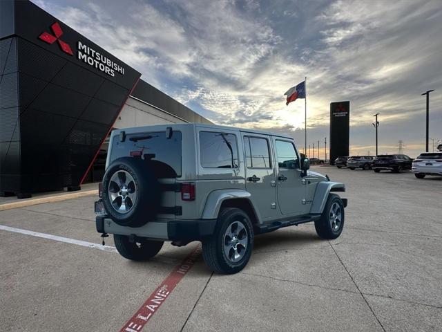2018 Jeep Wrangler JK Unlimited Sahara 4x4