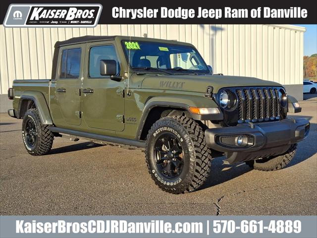 2021 Jeep Gladiator Willys 4x4