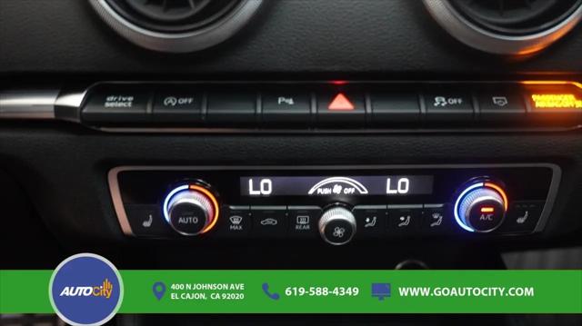 2018 Audi A3 2.0T Premium