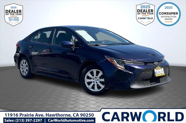 2020 Toyota Corolla LE for sale in Hawthorne, CA