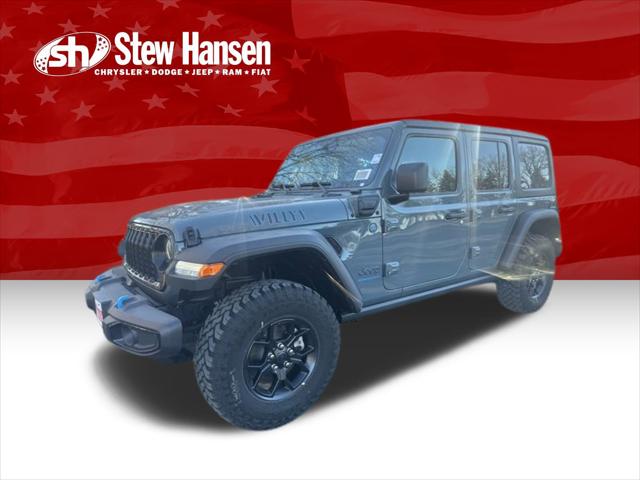 2024 Jeep Wrangler 4xe WRANGLER 4-DOOR WILLYS 4xe