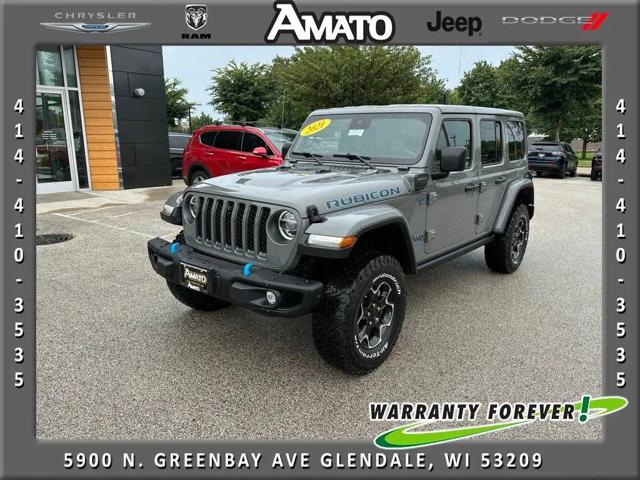 2021 Jeep Wrangler 4xe Unlimited Rubicon 4x4 for sale in Glendale, WI