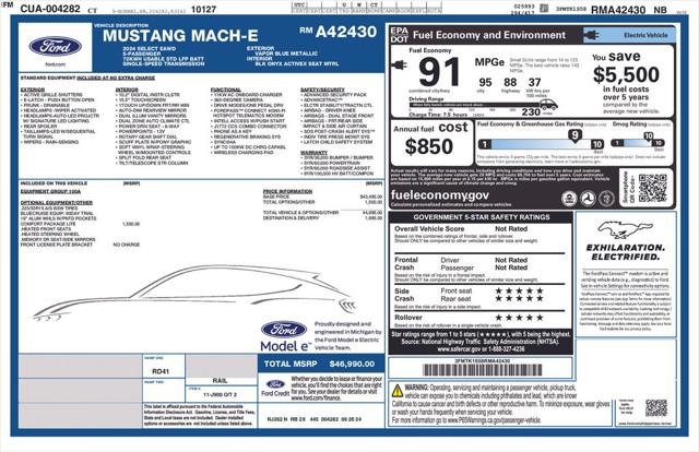 2024 Ford Mustang Mach-E Select