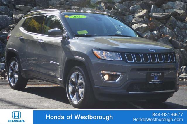 2021 Jeep Compass Limited 4X4 for sale in Westborough, MA