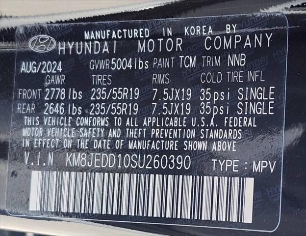 2025 Hyundai Tucson Hybrid Limited