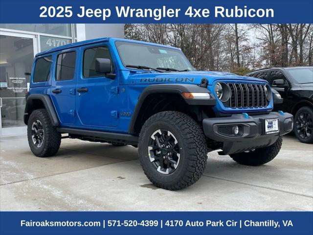 2025 Jeep Wrangler 4xe WRANGLER 4-DOOR RUBICON 4xe