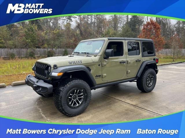 2025 Jeep Wrangler WRANGLER 4-DOOR WILLYS