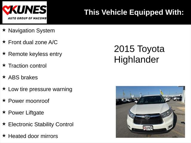 2015 Toyota Highlander Limited V6