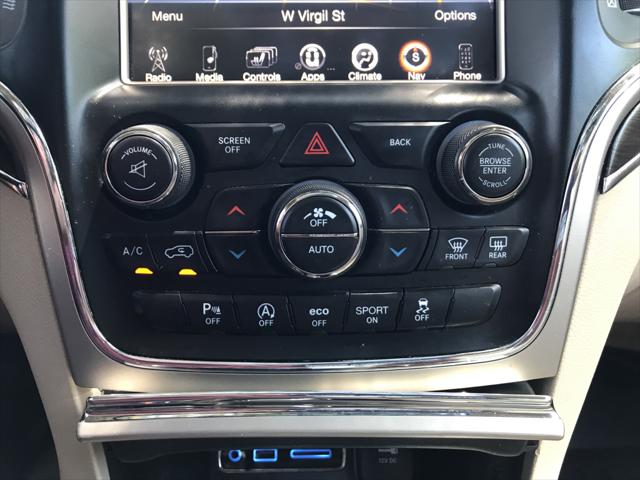 2017 Jeep Grand Cherokee Overland 4x2