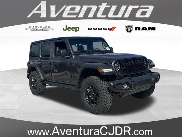 2025 Jeep Wrangler WRANGLER 4-DOOR WILLYS
