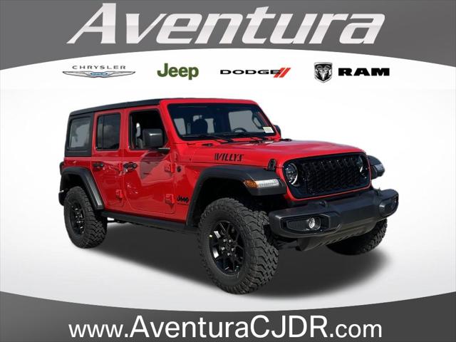 2025 Jeep Wrangler WRANGLER 4-DOOR WILLYS