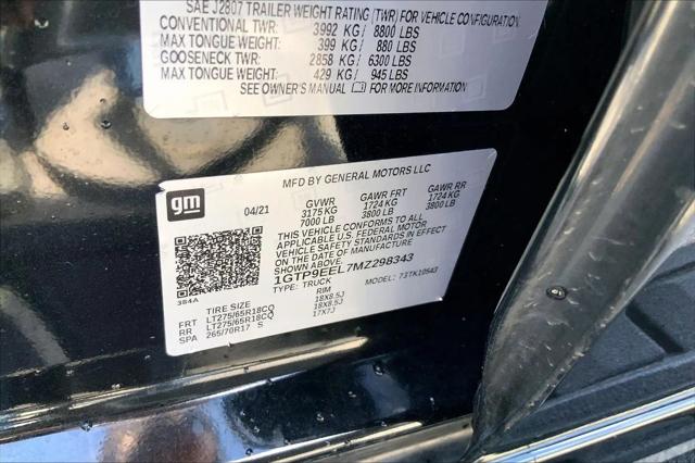 2021 GMC Sierra 1500 4WD Crew Cab Short Box AT4