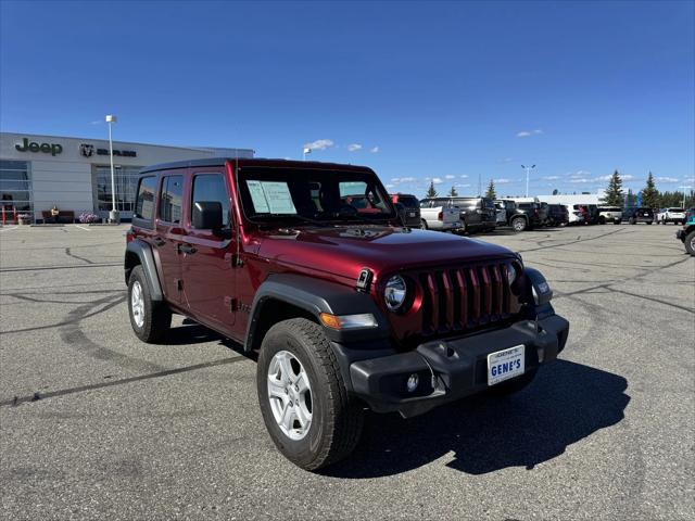 2021 Jeep Wrangler Unlimited Sport S 4x4 2021 Jeep Wrangler Unlimited Sport S 4x4