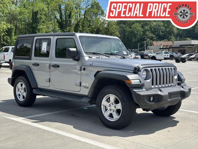 2020 Jeep Wrangler Unlimited Sport S 4X4 2020 Jeep Wrangler Unlimited Sport S 4X4