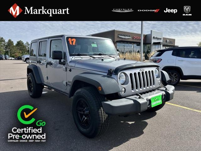 2017 Jeep Wrangler Unlimited Sport 2017 Jeep Wrangler Unlimited Sport