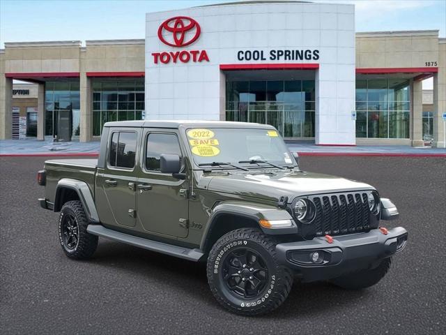 2022 Jeep Gladiator Willys 4x4 2022 Jeep Gladiator Willys 4x4