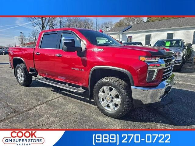 2021 Chevrolet Silverado 3500HD 4WD Crew Cab Standard Bed LTZ for sale in Vassar, MI