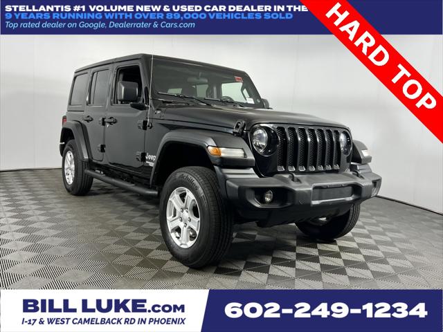 2019 Jeep Wrangler Unlimited Sport S 4x4