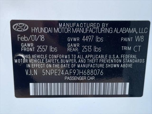 2018 Hyundai Sonata SE
