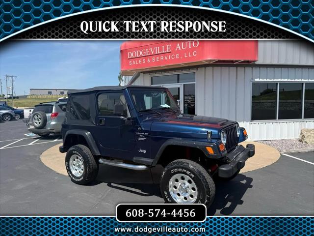 2000 Jeep Wrangler Sport for sale in Dodgeville, WI