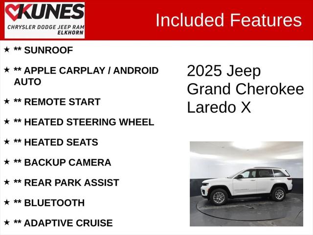2025 Jeep Grand Cherokee GRAND CHEROKEE LAREDO X 4X4