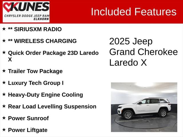2025 Jeep Grand Cherokee GRAND CHEROKEE LAREDO X 4X4