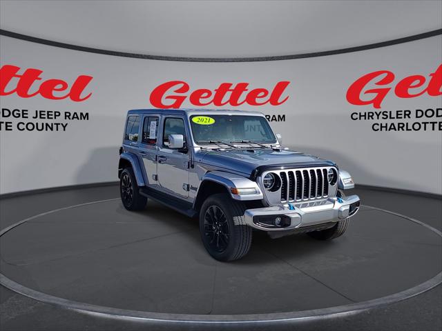 2021 Jeep Wrangler 4xe Unlimited High Altitude 4x4