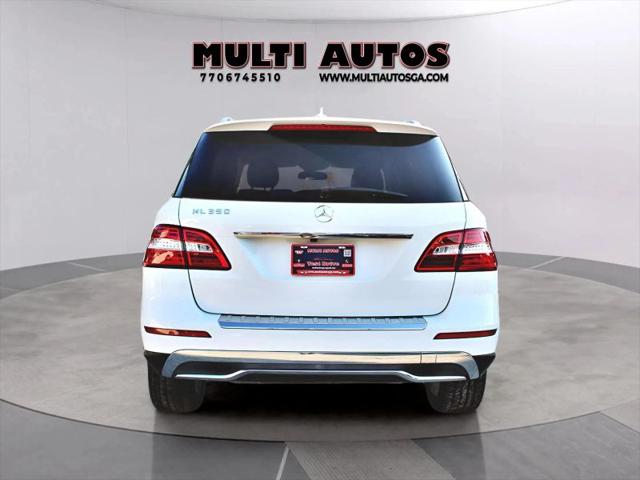 2015 Mercedes-Benz ML 350 ML 350 Sport Utility 4D