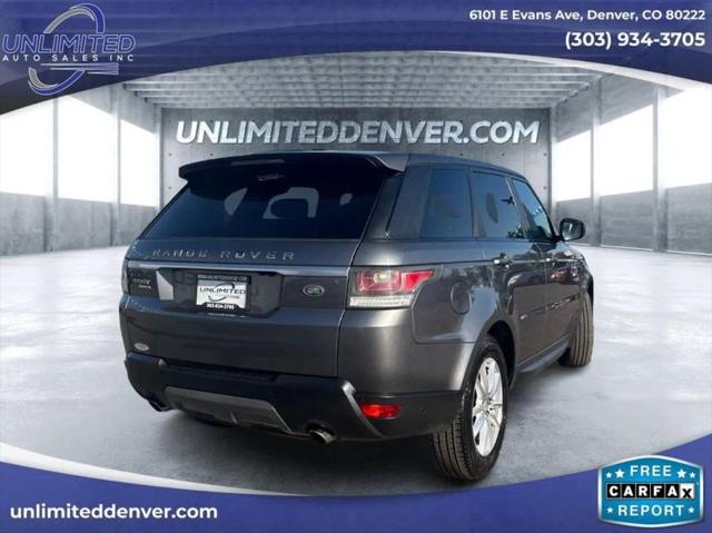 2015 Land Rover Range Rover Sport 3.0L V6 Supercharged SE