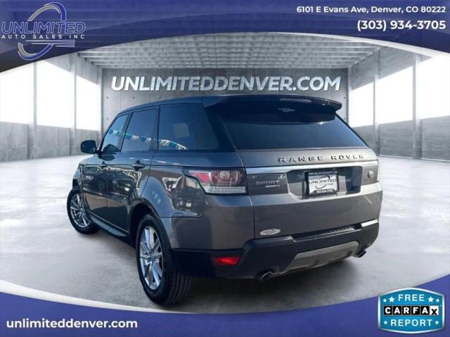 2015 Land Rover Range Rover Sport 3.0L V6 Supercharged SE