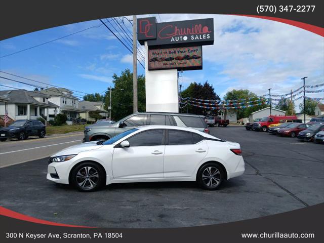 2021 Nissan Sentra SV Xtronic CVT for sale in Scranton, PA