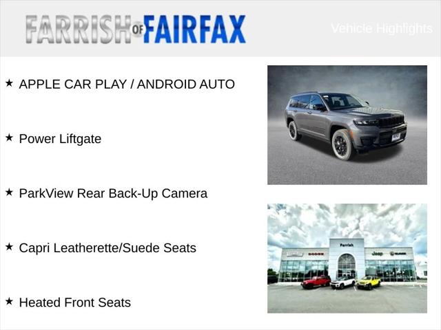 2025 Jeep Grand Cherokee GRAND CHEROKEE L ALTITUDE X 4X4