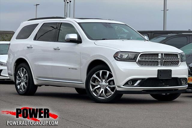 2017 Dodge Durango Citadel Anodized Platinum AWD