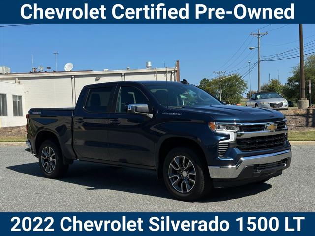 2022 Chevrolet Silverado 1500 4WD Crew Cab Short Bed LT with 2FL