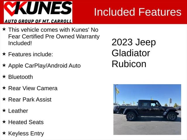 2023 Jeep Gladiator Rubicon 4x4