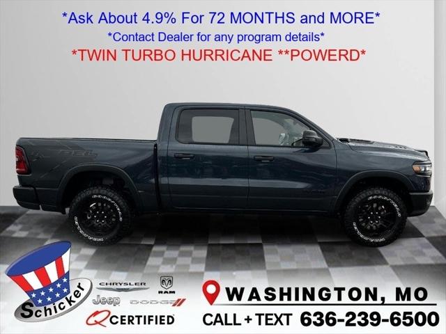 2025 RAM Ram 1500 RAM 1500 REBEL CREW CAB 4X4 57 BOX