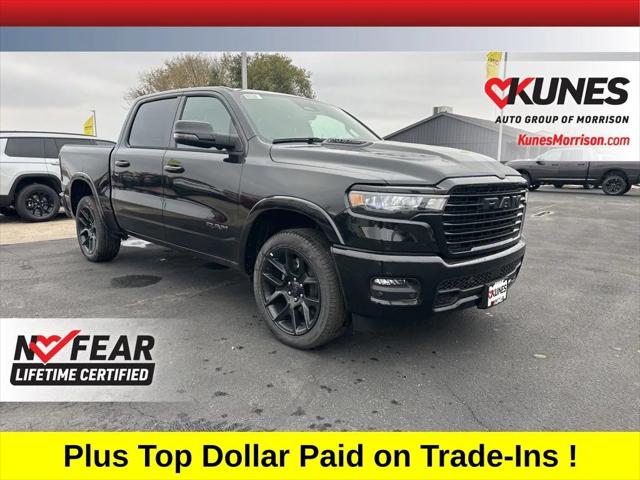 2025 RAM Ram 1500 RAM 1500 LARAMIE CREW CAB 4X4 57 BOX