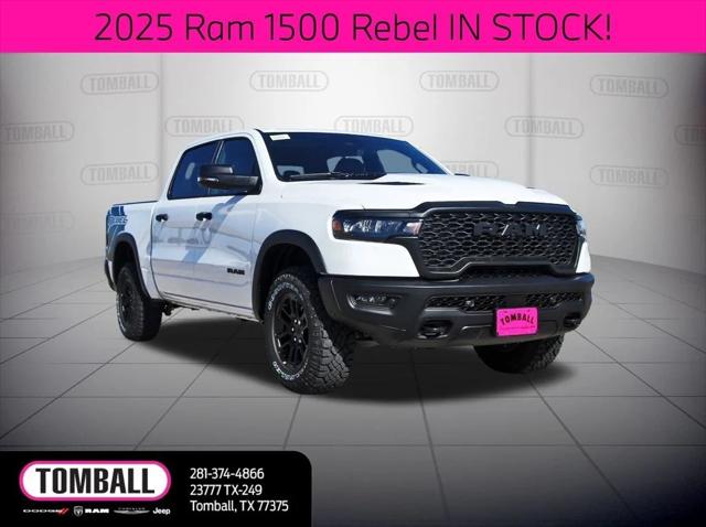 2025 RAM Ram 1500 RAM 1500 REBEL CREW CAB 4X4 57 BOX