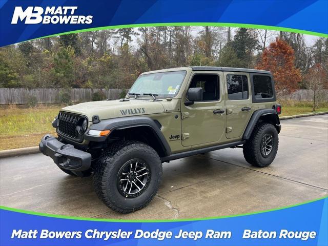 2025 Jeep Wrangler WRANGLER 4-DOOR WILLYS