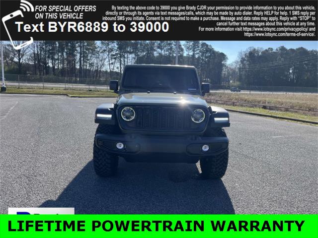 2025 Jeep Wrangler WRANGLER 4-DOOR WILLYS