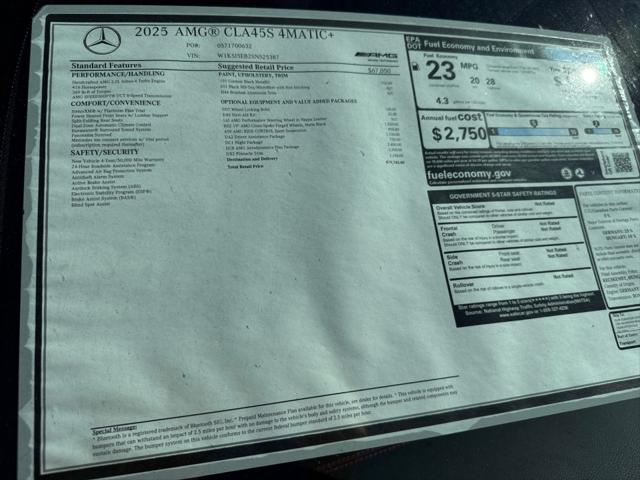 2025 Mercedes-Benz CLA 4MATIC