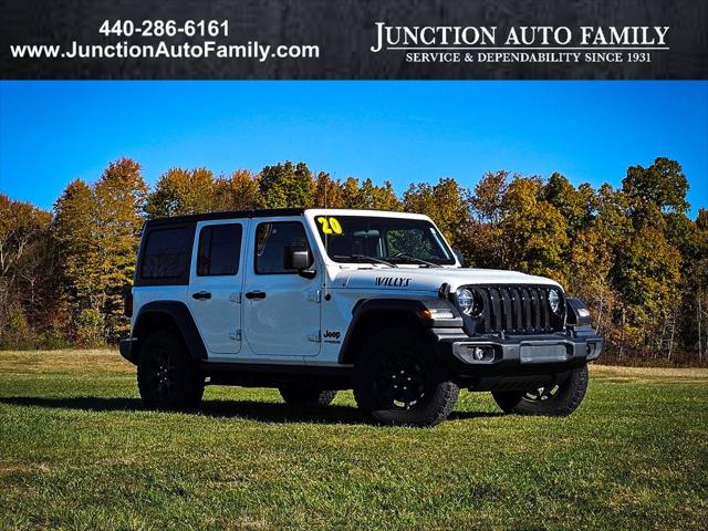 2020 Jeep Wrangler Unlimited Willys 4X4 2020 Jeep Wrangler Unlimited Willys 4X4