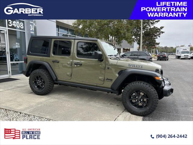 2025 Jeep Wrangler WRANGLER 4-DOOR WILLYS