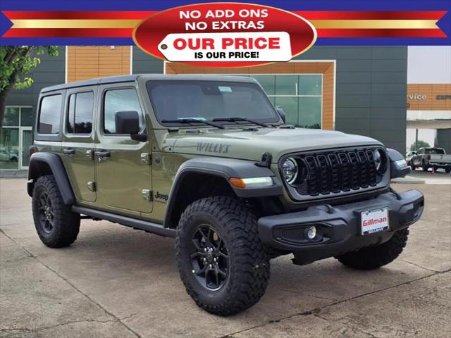 2025 Jeep Wrangler WRANGLER 4-DOOR WILLYS