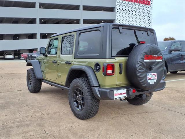2025 Jeep Wrangler WRANGLER 4-DOOR WILLYS