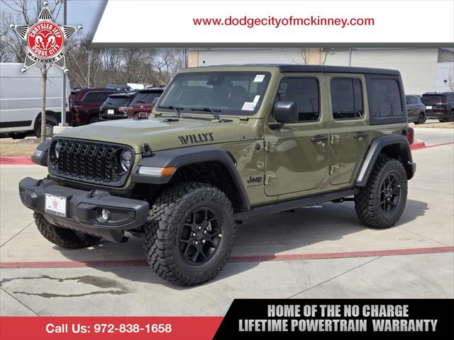 2025 Jeep Wrangler WRANGLER 4-DOOR WILLYS