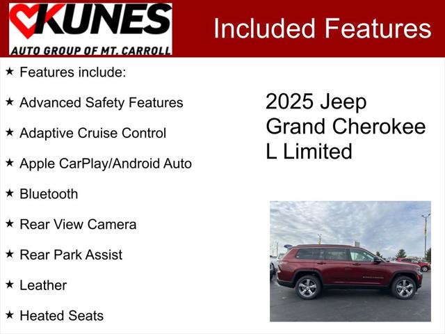 2025 Jeep Grand Cherokee GRAND CHEROKEE L LIMITED 4X4