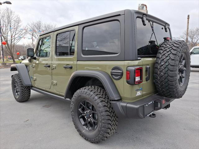 2025 Jeep Wrangler 4xe WRANGLER 4-DOOR WILLYS 4xe